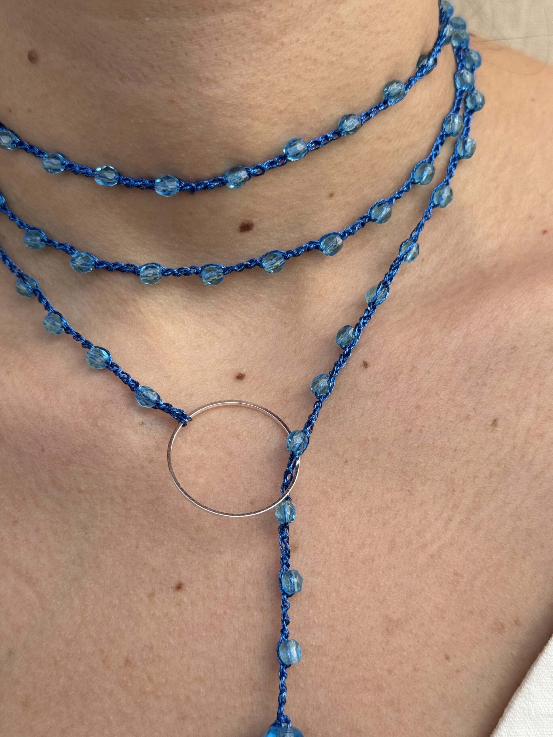 Collana Berta turchese - immagine 2