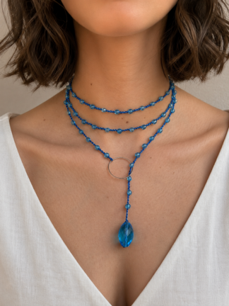 Collana Berta turchese