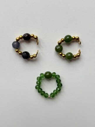 Set earcuff & anello