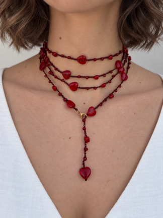Collana Cuoricini
