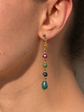 Orecchini multicolor