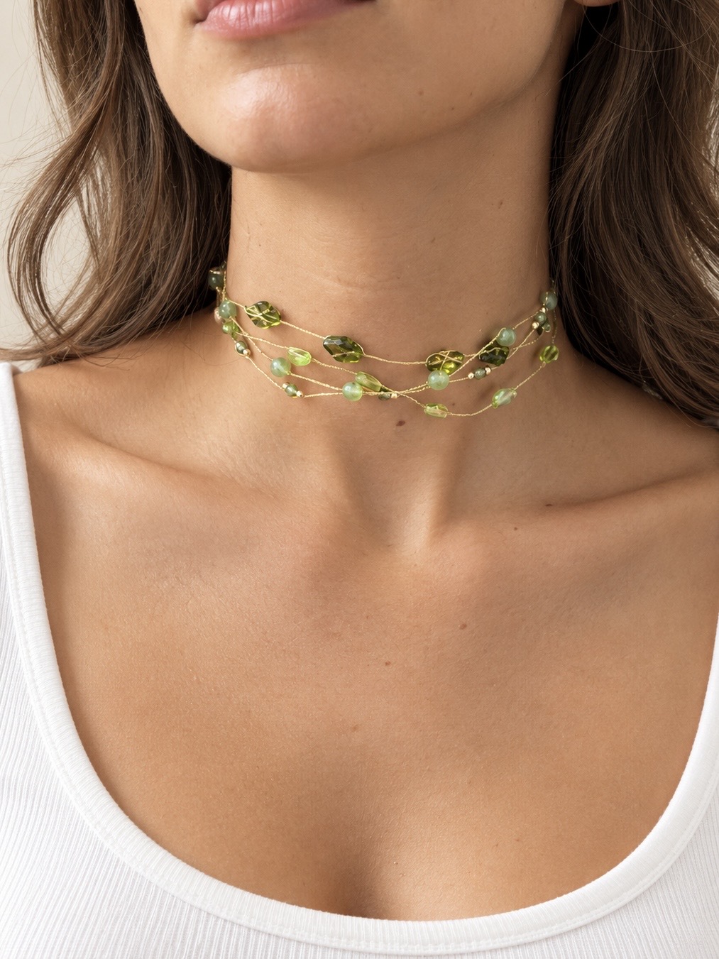 Choker Maggie verde